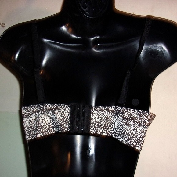 Youmita Snake Print Caged Print Underwire 34B Bra NWT - Picture 2 of 5